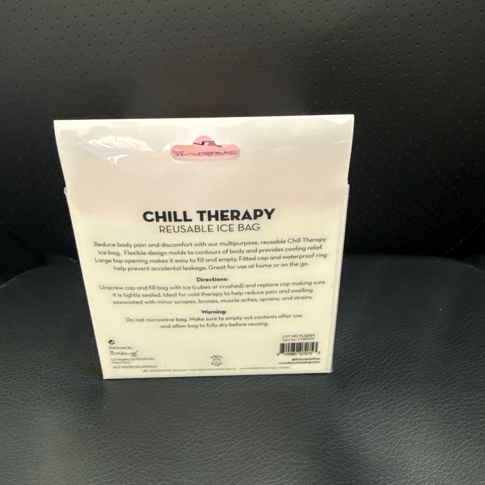 Pink Donut Chill Therapy Reusable Ice Bag - Picture 2 of 4